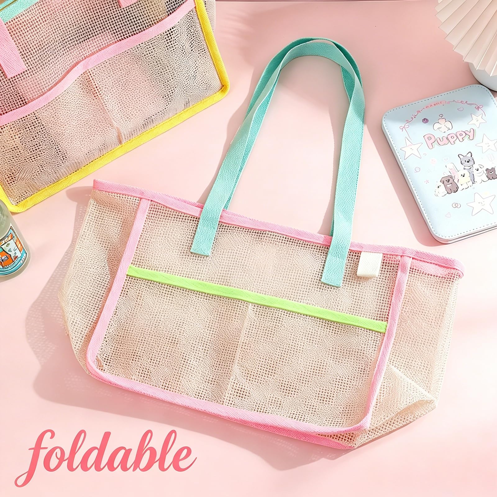 Torby plażowe damskie, kolorow – Tote Bag Beach recenzja i cena
