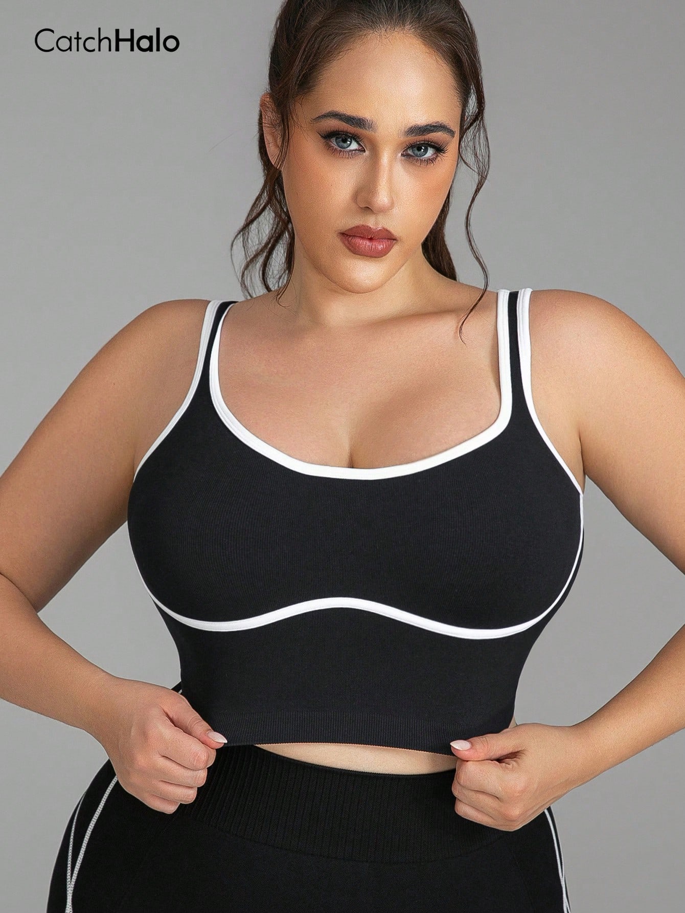 Damski bezszwowy bralet plus s – Crop Top Crochet recenzja i cena