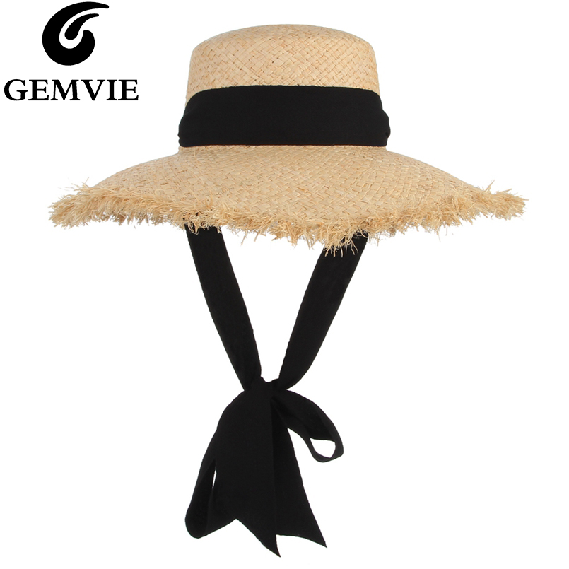 GEMVIE Handmade splot rafia sł – Hat Floppy Wide recenzja i cena