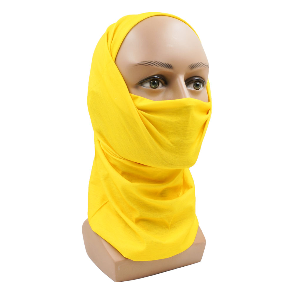 Żółta Wielofunkcyjna Chusta na – Headband Summer Knit recenzja i cena
